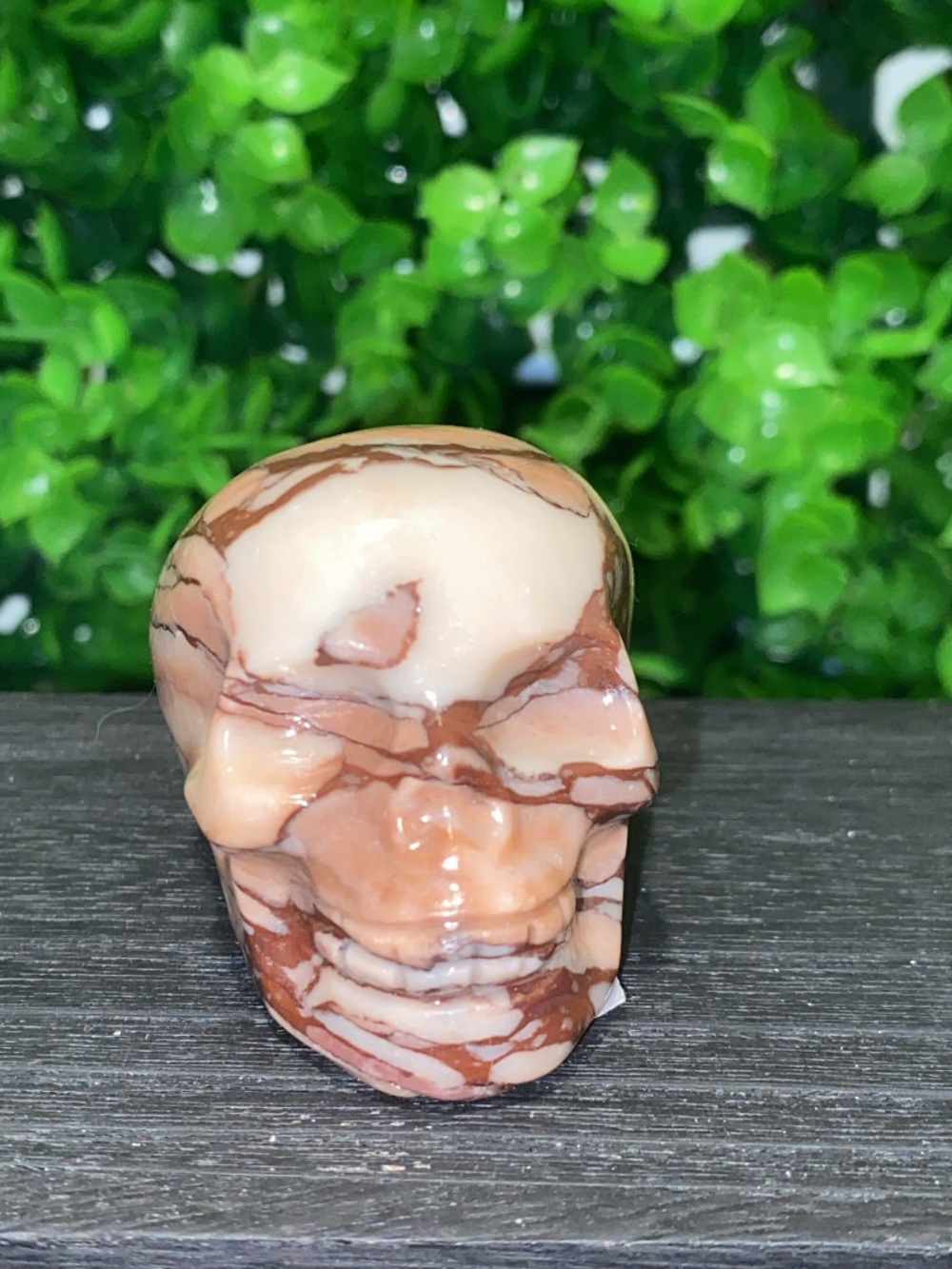 Robo Jade skull Craving Natural crystal